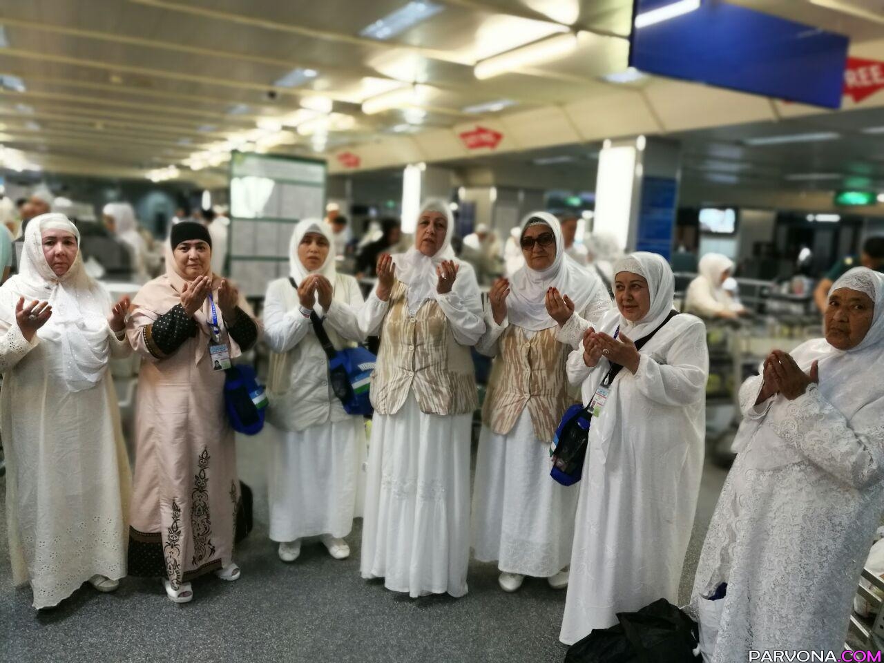 Umra safariga borgan ziyoratchilarning so`ngi guruhi kutib olindi